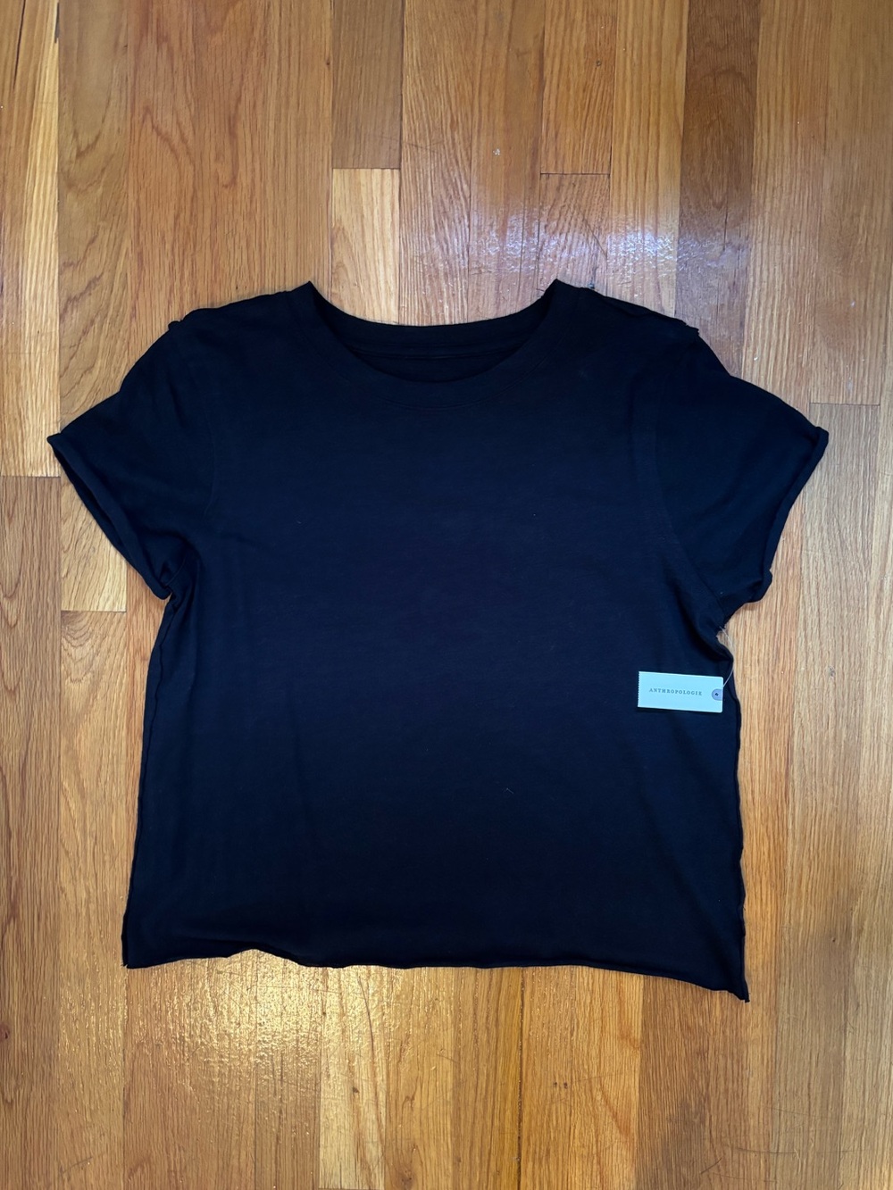 NWT Anthropologie Maeve Caitlin Cotton Boxy Tee
